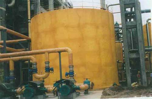電廠凝儲(chǔ)水箱防腐